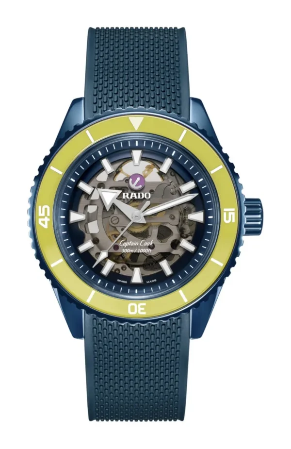 ساعت مردانه کاپیتان کوک سرامیکی اسکلتی با فناوری بالا و نسخه محدود Men's Captain Cook High Tech Ceramic Skeleton Limited Edition R32152208