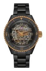 ساعت مچی مردانه کاپیتان کوک اسکلتی با بدنه سرامیکی Captain Cook High-Tech Ceramic Skeleton R32192152
